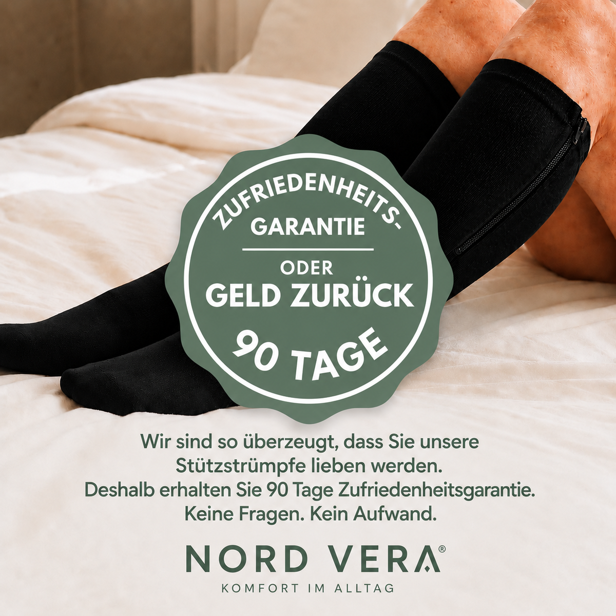 Nord Vera™ Stützstrümpfe mit Reißverschluss