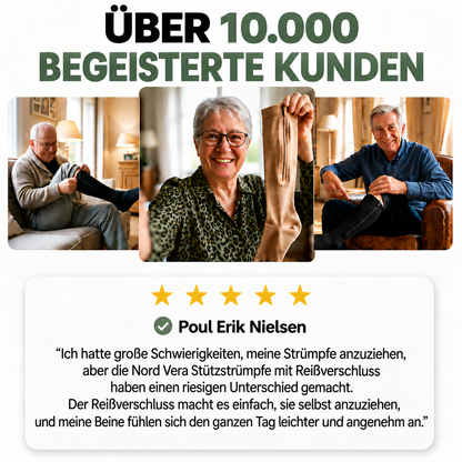 Nord Vera™ Stützstrümpfe mit Reißverschluss