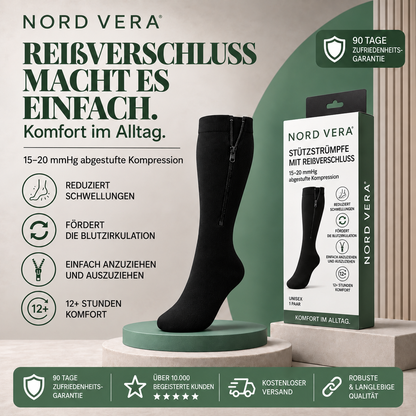 Nord Vera™ Stützstrümpfe mit Reißverschluss